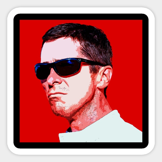 christian bale Sticker by oryan80